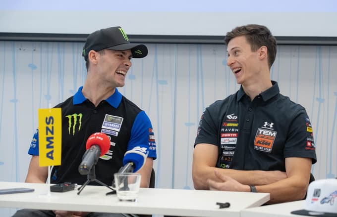 Tim Gajser in Jan Pancar na zadnji dirki nista izpolnila pričakovanj. Bosta v Latviji končno spet nasmejana?