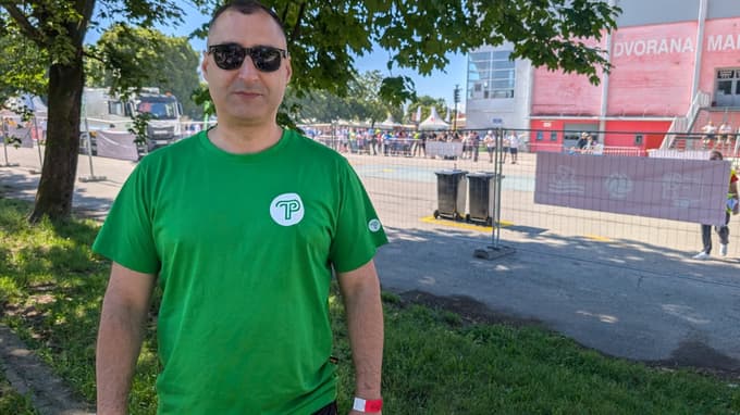 Peter Radovanovič z Javnega podjetja Ljubljanska parkirišča in tržnice.