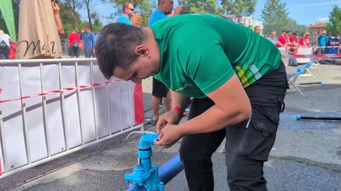(FOTO in VIDEO) Druženje komunalnih (so)delavcev: Mehanizacija človeku pomaga, a le če z njo prideš dovolj blizu