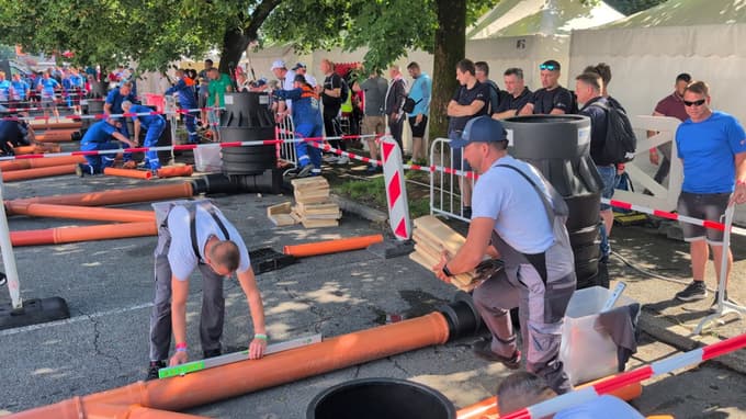 (FOTO in VIDEO) Druženje komunalnih (so)delavcev: Mehanizacija človeku pomaga, a le če z njo prideš dovolj blizu