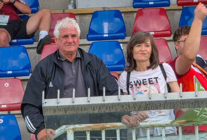 Tekmo si je ogledal tudi Bojan Prašnikar