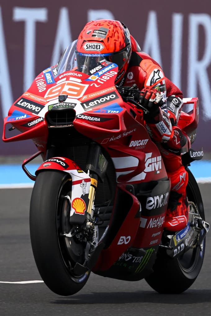 (FOTO) Marc Marquez na Madžarskem do jubilejne 100. zmage
