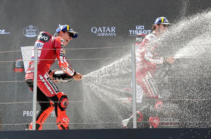 (FOTO) Marc Marquez na Madžarskem do jubilejne 100. zmage