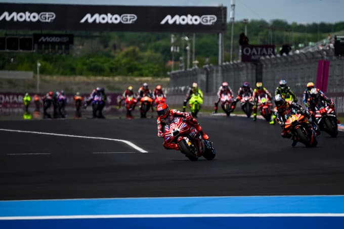 (FOTO) Marc Marquez na Madžarskem do jubilejne 100. zmage