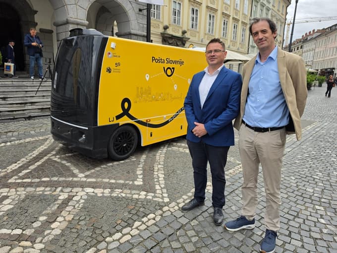 Pošta Slovenije modernizira urbano dostavo