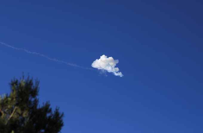 Prestrežena iranska raketa nad Jeruzalemom