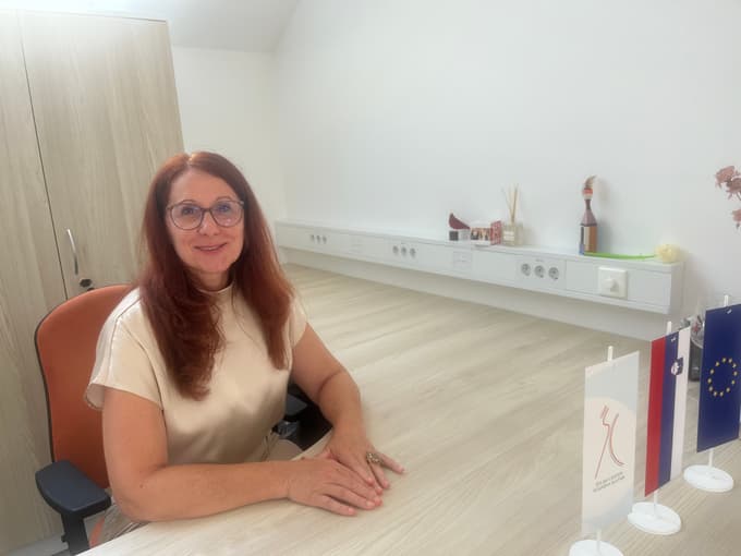 Ravnateljica Šolskega centra Rogaška Slatina Dubravka Berc Prah v svoji novi pisarni.