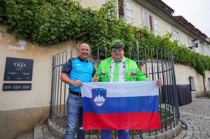 Bogdan Šuput (Jako Slovenija) in Aleksander Javornik.