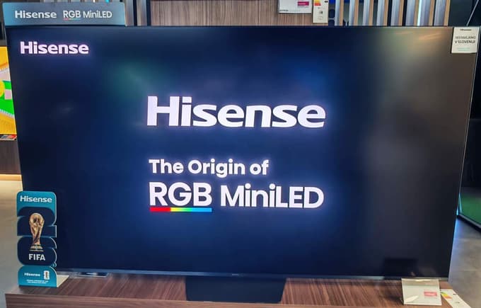 Test 85-palčnega televizorja: RGB MiniLED misli resno