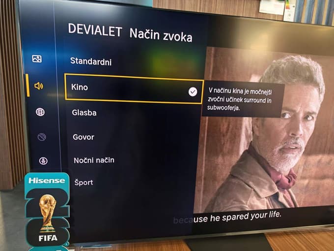 Test 85-palčnega televizorja: RGB MiniLED misli resno