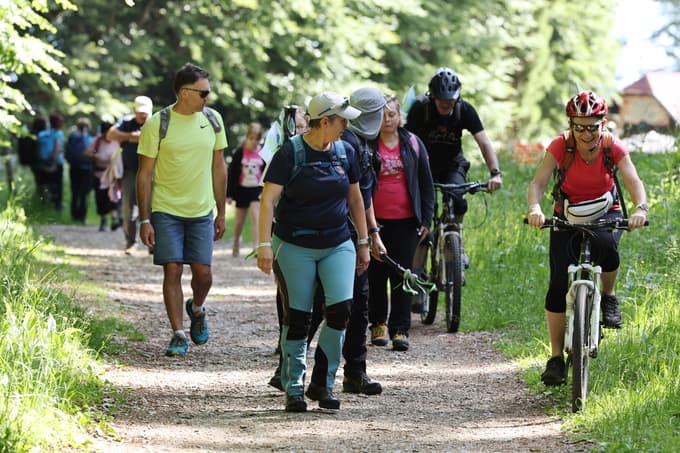 (FOTO) Odprli Pohorje-Kozjak Trail: 187 kilometrov dolga pot povezuje Pohorje, Kozjak in več kot sto zgodb