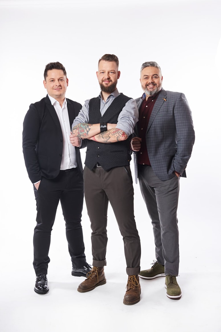 Luka Jezeršek, Bine Volčič in Karim Merdjadi že čutijo napetost pred velikim finalom.