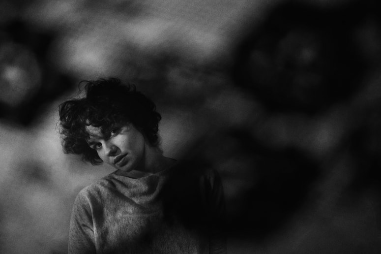 Karin Rošker, avtoportret.