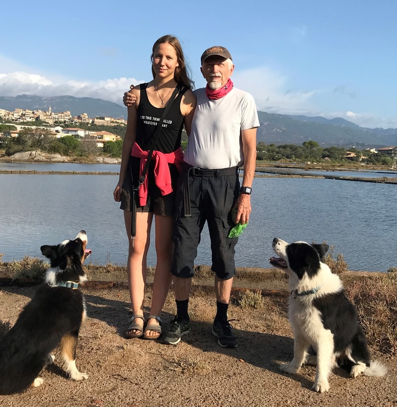 Branko Gradišnik s hčerko Ano