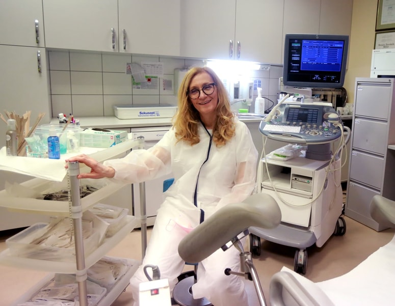Renata Završnik Mihič: "Primarni nivo ginekologije je v Sloveniji precej dobro urejen, z razmeroma majhnim vložkom države naredimo ogromno." FOTO: Igor NAPAST
