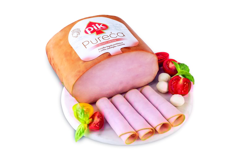 Puranja dimljena šunka PIK Vrbovec.