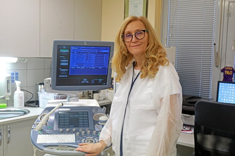 Renata Završnik Mihič: "Vsaj 20 do 25 minut potrebujem za kakovosten pregled." Foto: Igor Napast