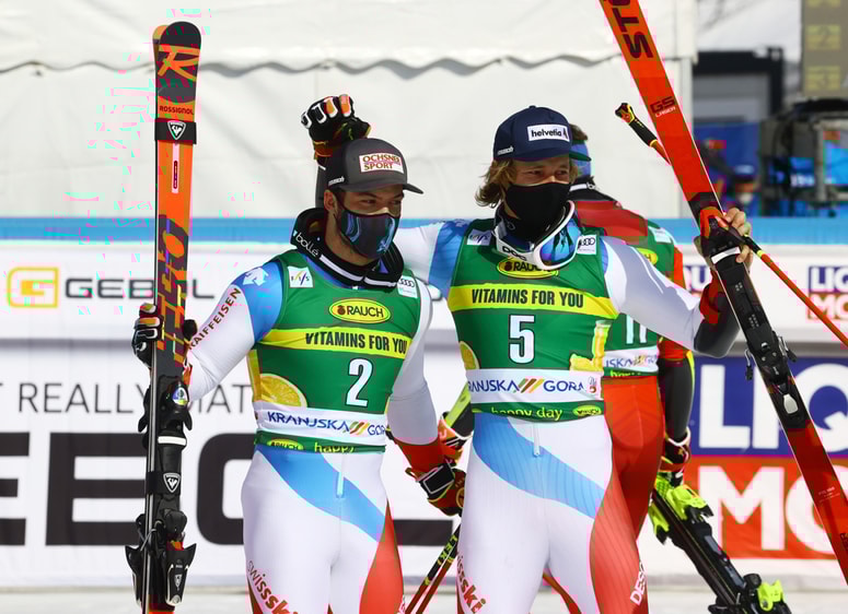 Glavna fotografija članka:Odermatt zmagovalec veleslaloma za 60. pokal Vitranc, Hadalin 18., Kranjec 22.