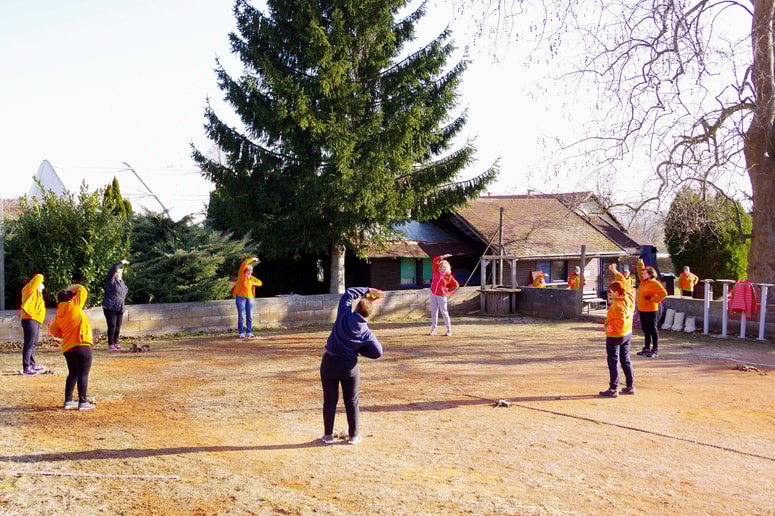 Vadba poteka na razdalji. Foto: Viljem Šetar