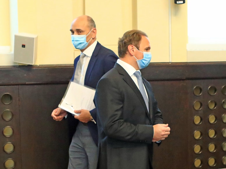 Matjaž Kovačič (levo), Matej Raščan in tudi Manja Skernišak se s tožilstvom niso pogajali o priznanju, saj krivdo odločno zanikajo. Foto: Sašo BIZJAK