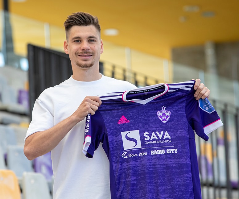 Po slovesu od Domžal se 27-letni Brežičan seli med vijoličaste.