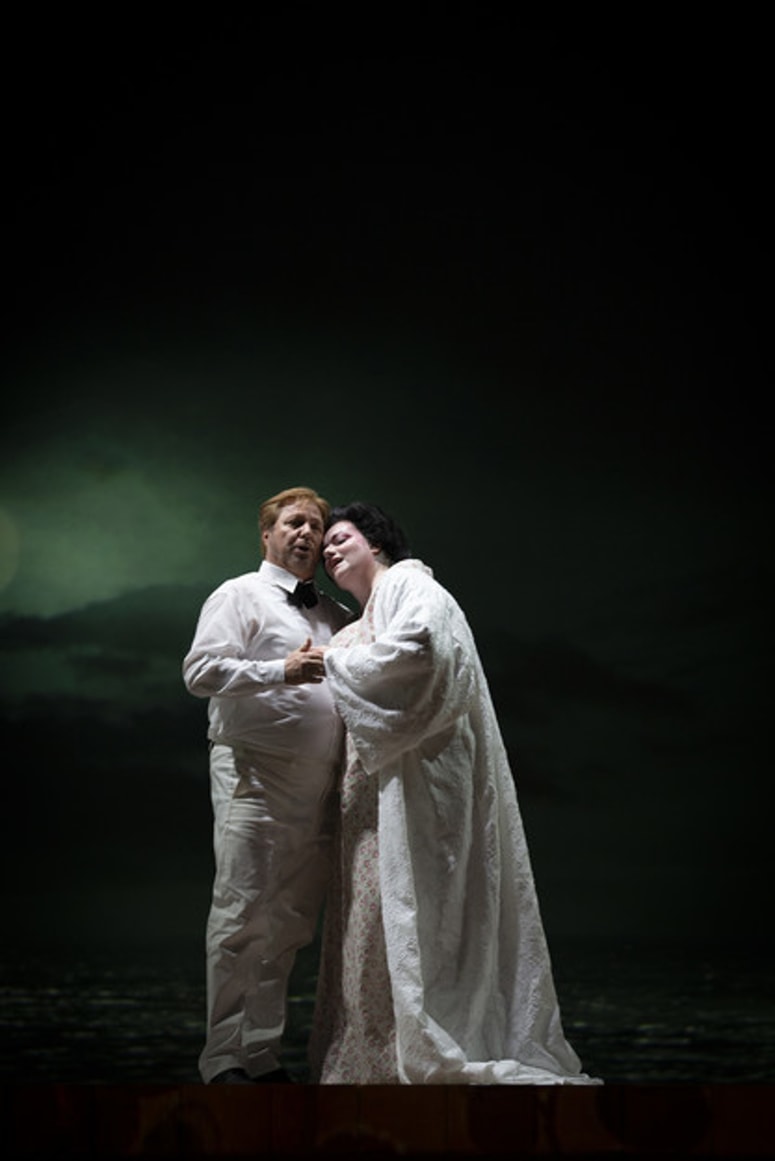 Renzo Zulian in Rebeka Lokar 
Foto: SNG Maribor