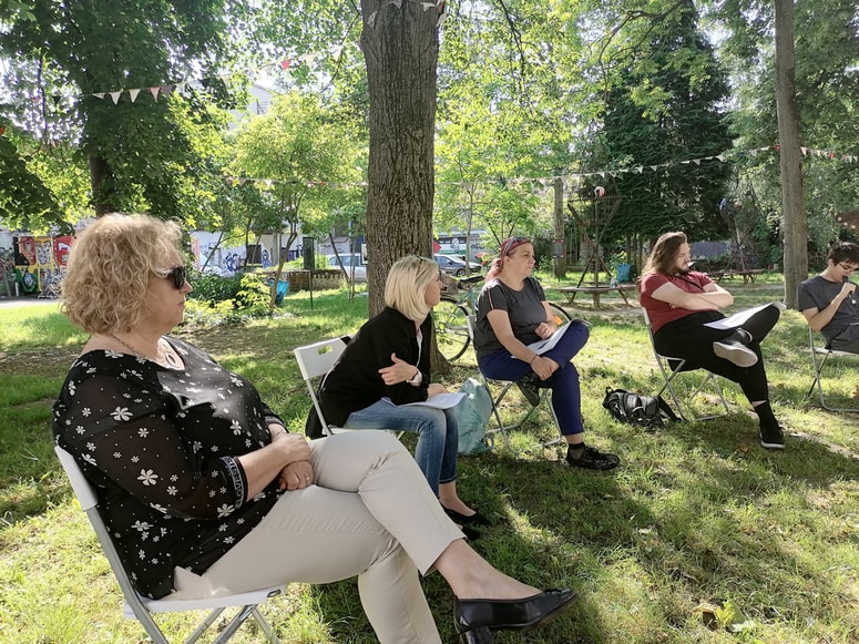 Mladim je v začetku junija prisluhnila tudi mariborska podžupanja Alenka Iskra. 