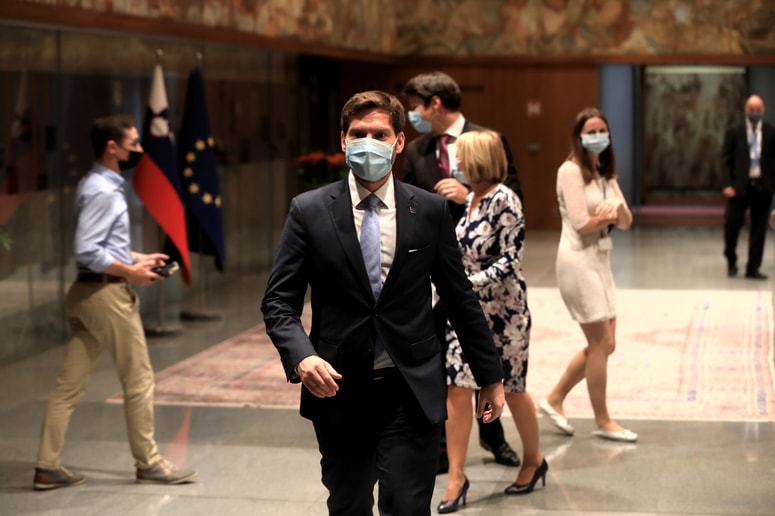 Mark Boris Andrijanič je bil v državnem zboru potrjen za novega ministra za digitalno preobrazbo.