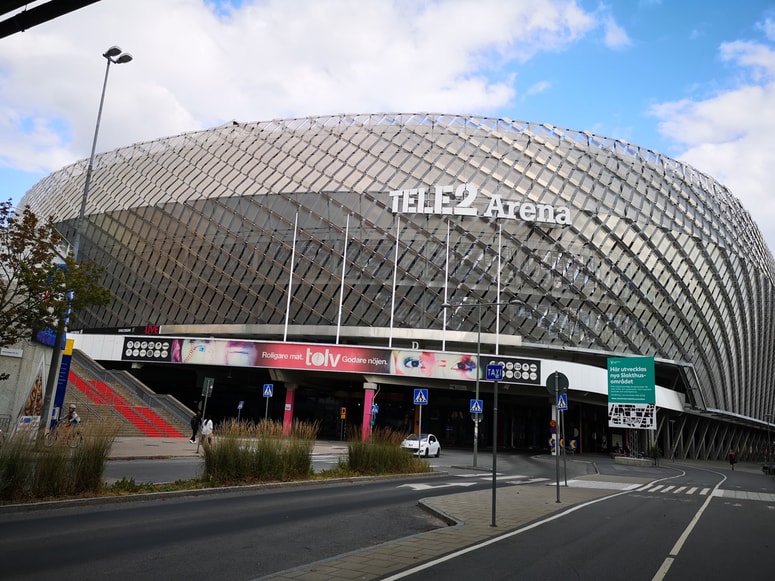 Dva dni pred tekmo pri Tele2 Areni ni zaznati, da bo tam evropski obračun. Foto: Miha DAJČMAN