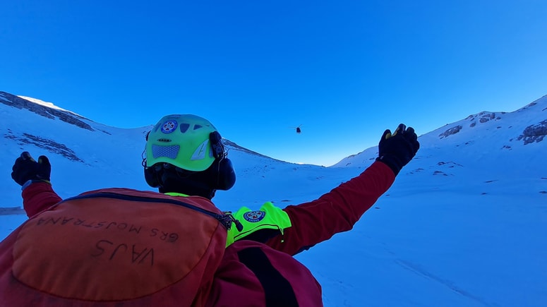 Glavna fotografija članka:Na Malem Triglavu v eni uri umrla dva planinca
