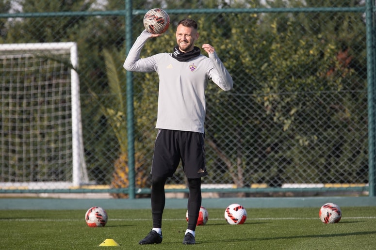 Max Watson je na tekmah Maribora med zimskimi pripravami igral največ minut. 