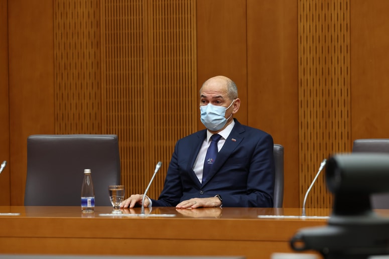 Predsednik vlade Janez Janša

