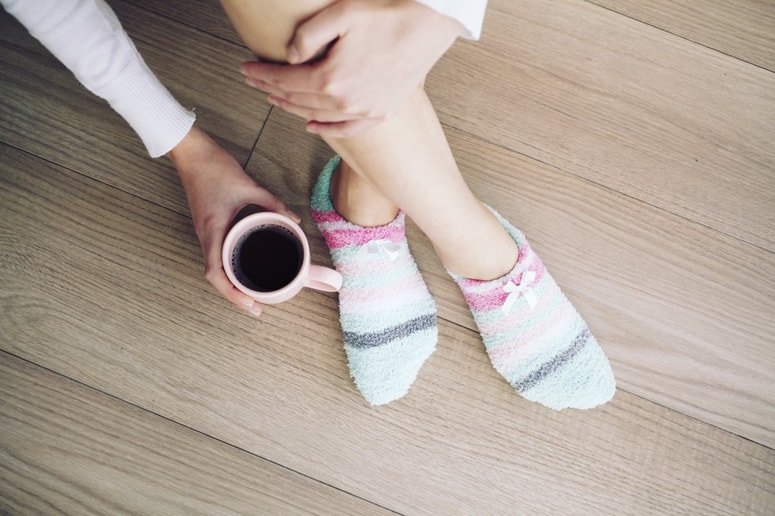 Talno ogrevanje zagotavlja prijetno toploto v vseh prostorih.