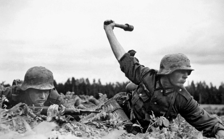 Začelo se je 22. junija 1941. Verjetno najbolj znan posnetek začetka nemške ofenzive na Sovjetsko zvezo 