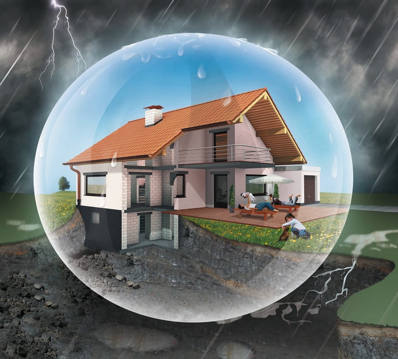 Glavna fotografija članka:Stabilnost stavbe: Brez temeljev bi se hiša prevrnila