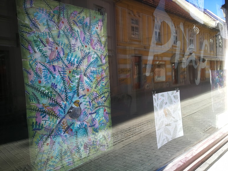 Tiho gostolenje umetnice Janje Batič. 