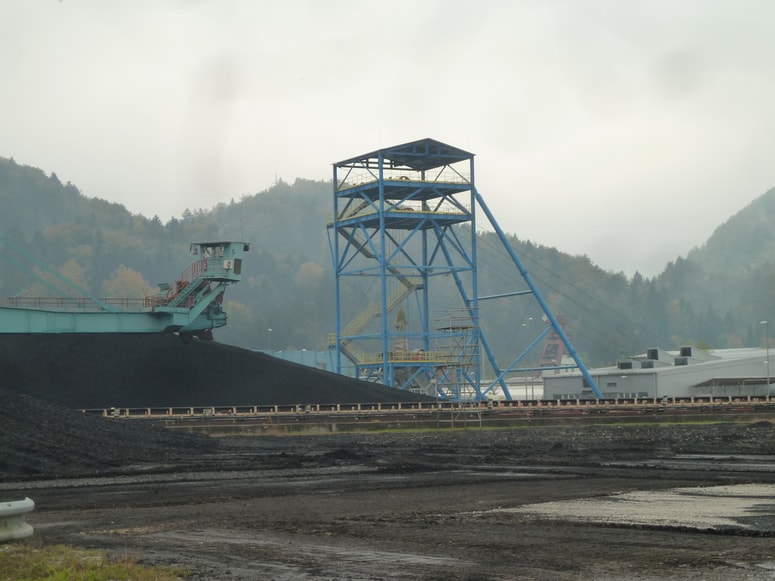 Deponija premoga Velenje je bolj ali maj prazna.