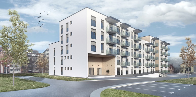 Blok neprofitnih stanovanj v Slovenj Gradcu