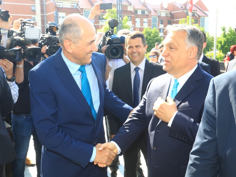 Orban in Janša sta se nazadnje v Lendavi sestala pred štirimi leti.
