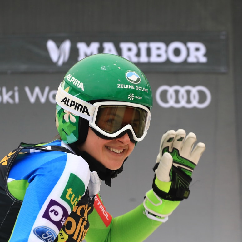 Lučanka kljub vsemi ni bila razočarana. 