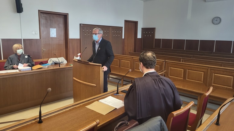 Sojenje županu Francu Šlihthuberju se bo nadaljevalo maja.
