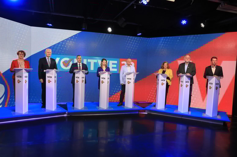 Soočenje kandidatov na BK TV. 
