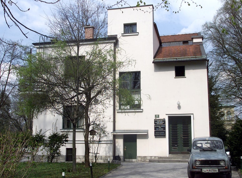 Sedež Društva slovenskih pisateljev in Slovenskega centra PEN v Tomšičevi v Ljubljani 
