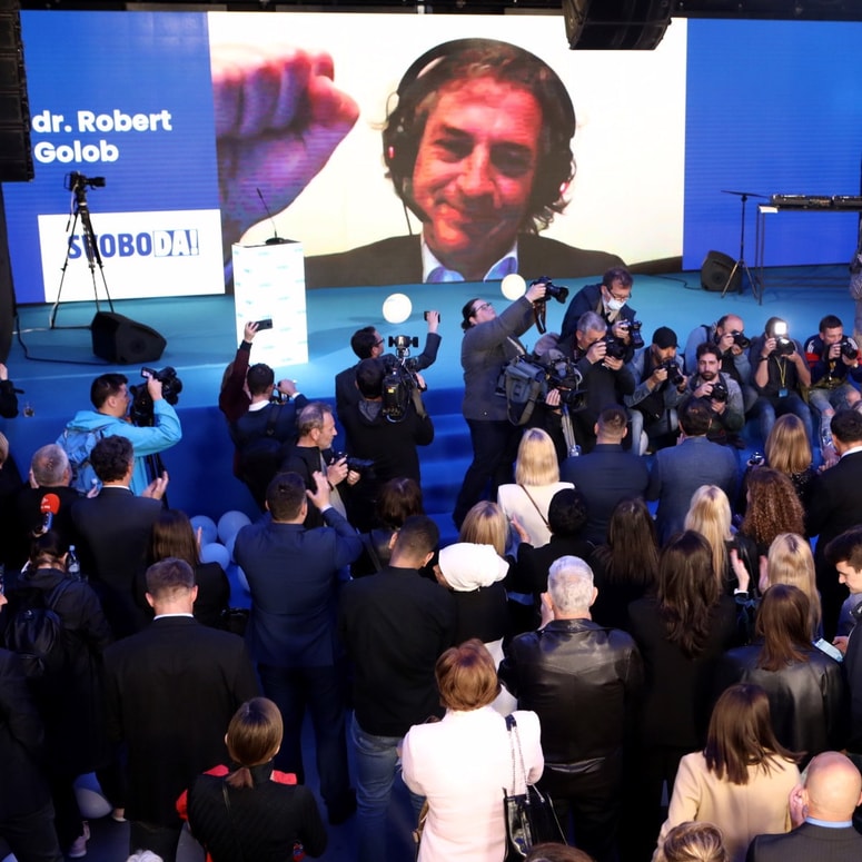 Glavna fotografija članka:Za Gibanje Svoboda je volilni cilj vnovična levosredinska vlada. Bo Urška Klakočar Zupančič na kandidatni listi?