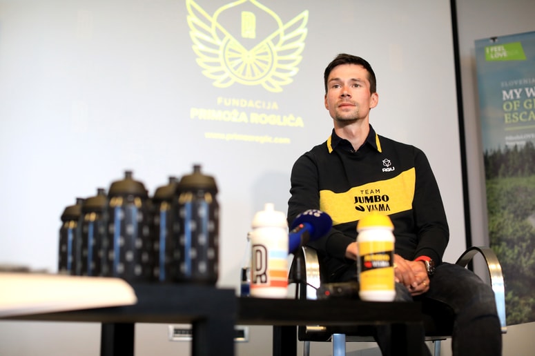 Zaradi poškodbe je imel Primož Roglič malo več prisilnega dopusta, a to mu ni podrlo načrtov za Tour.
