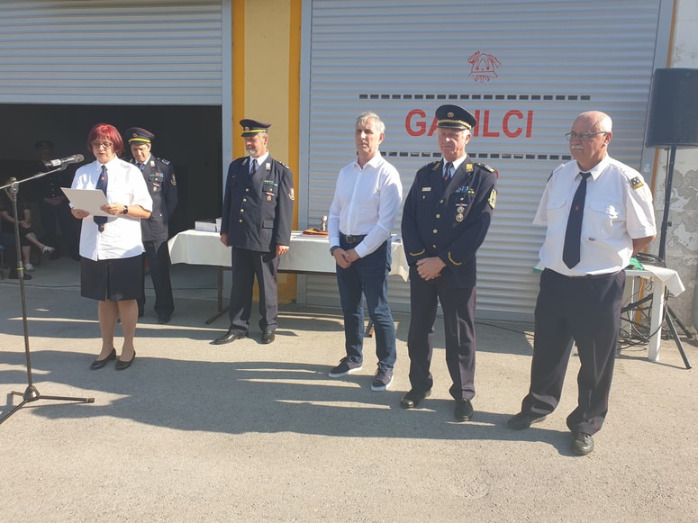 (z desne) Branko Zadravec, Drago Korade, Trivo Krempl, Miran Koren, Stanislav Flašker in Marica Flašker 