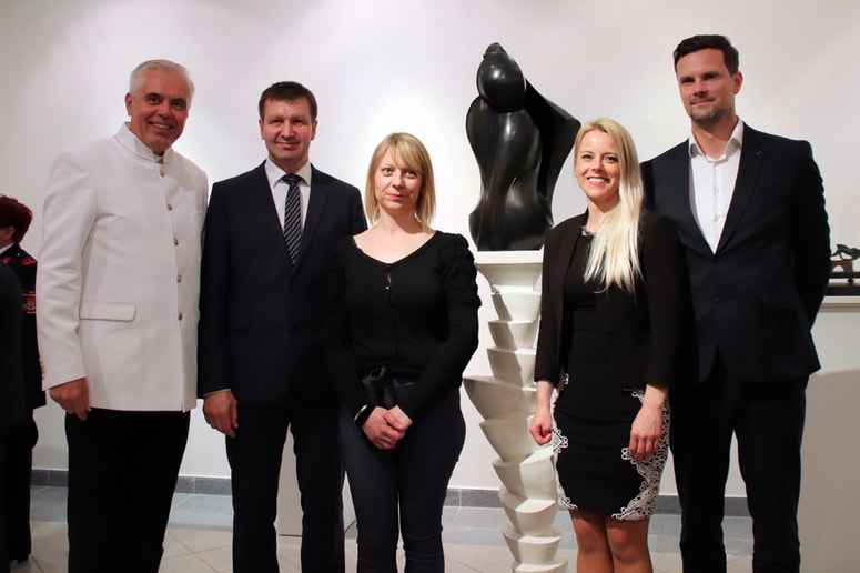 Z leve: Andrej Gaberi, Branko Kidrič, Sandra Mitrovič, Vanja Kajzer in Saša Kopinč 