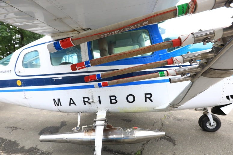 Glavna fotografija članka:Letalska obramba pred točo že skoraj izpolnila naročeno: Leta dobesedno delamo minus, a vztrajamo