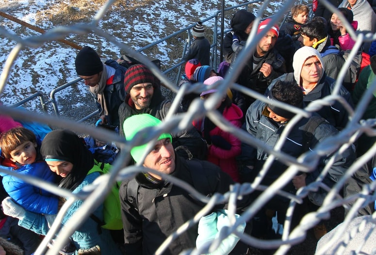 Glavna fotografija članka:(POGLED) Kolumna Mojce Pajnik: Poletje migracij, deset let pozneje: od beguncev do podatkovnih točk