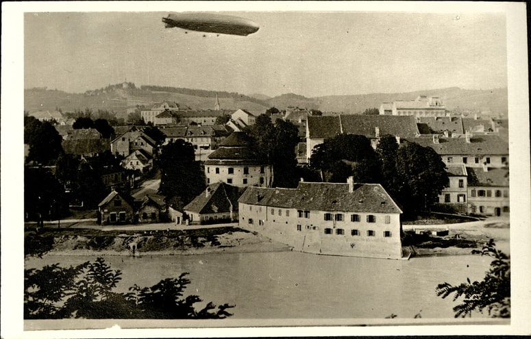 Znameniti Graf Zeppelin je letel tudi nad Mariborom 